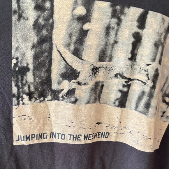 Aerie Black Graphic Tee - Short Sleeve - Picture 8 of 8